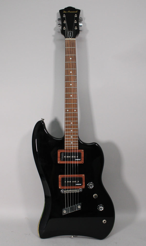 De-Armond-Jet-Star-Special-P90s-Gloss-Black-Finish-Electric-Guitar