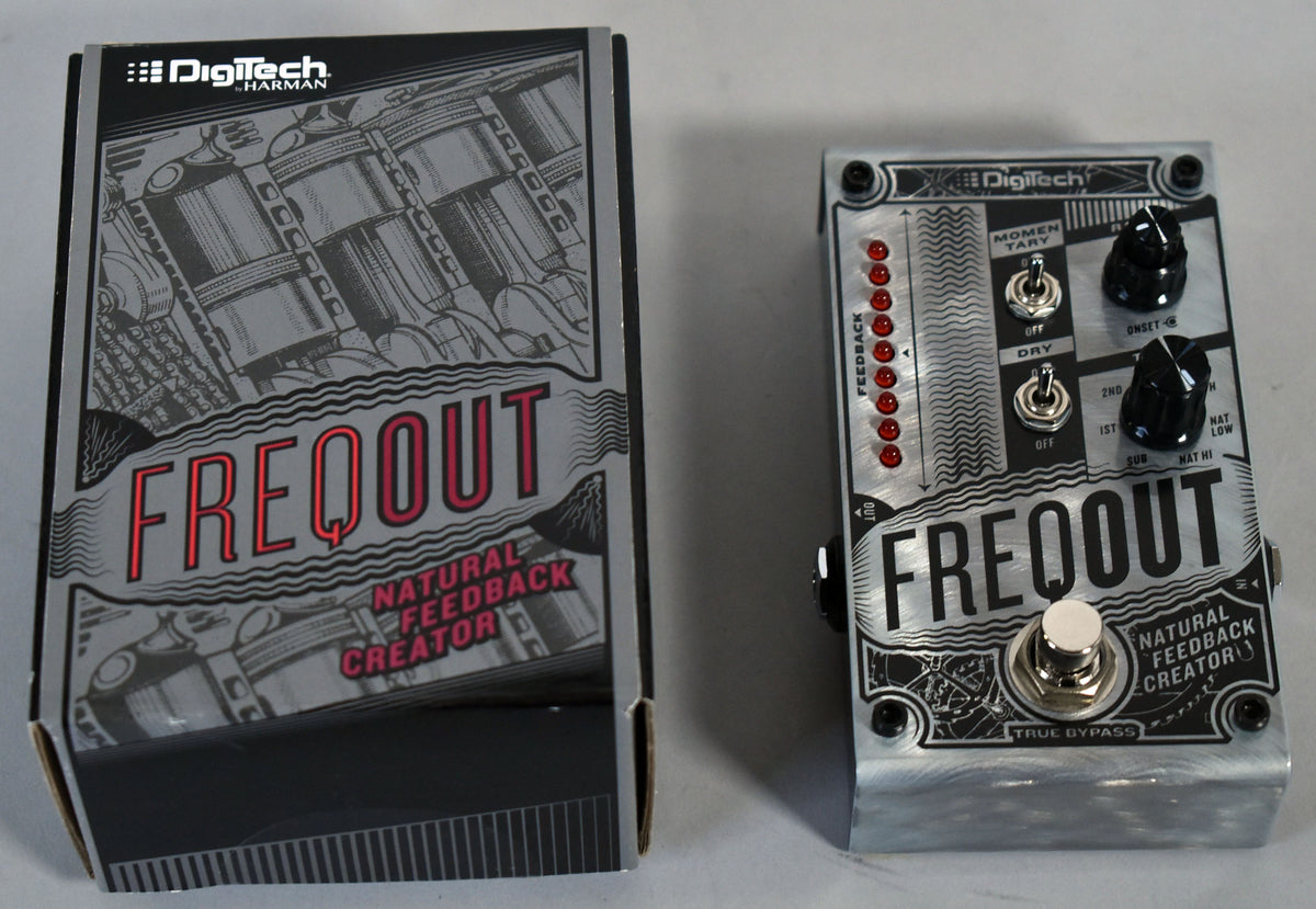 DigiTech FreqOut Natural Feedback Creator Effect Pedal