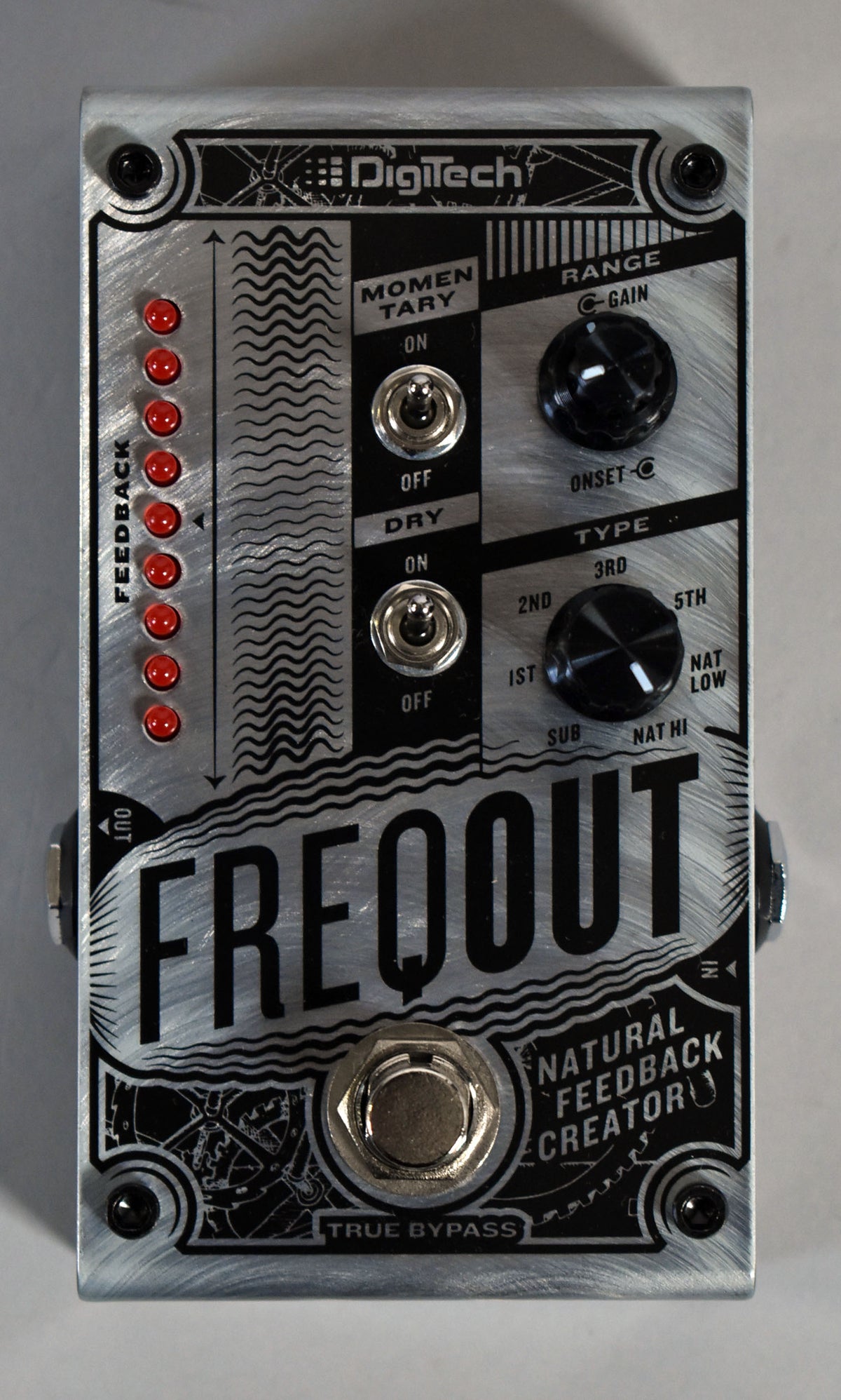 DigiTech FreqOut Natural Feedback Creator Effect Pedal