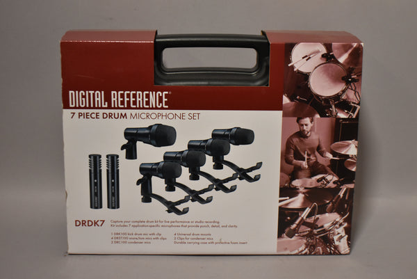 Digital-Reference-DRDK7-7-Piece-Drum-Microphone-Set-Sell-Your-Guitar-Imperial-Vintage-Guitars