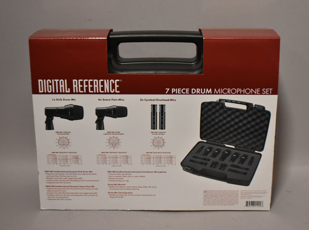 Digital-Reference-DRDK7-7-Piece-Drum-Microphone-Set-Sell-Your-Guitar-Imperial-Vintage-Guitars