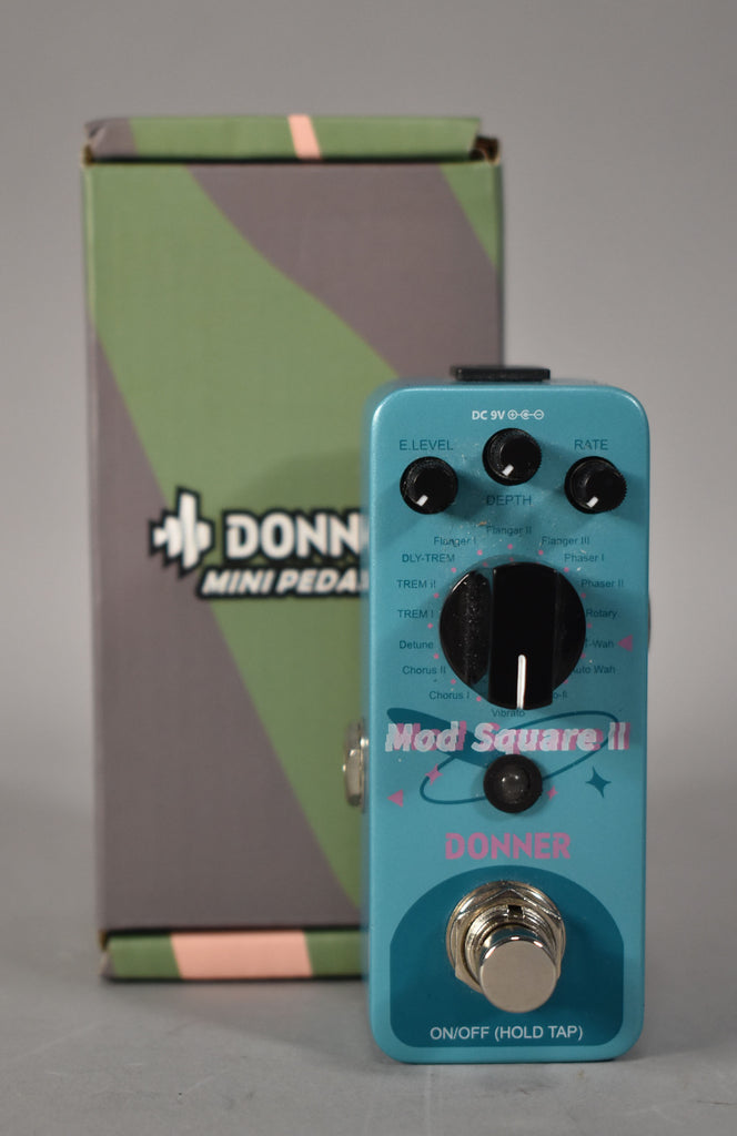 Donner-Mod-Square-II-Modulation-Pedal-Imperial-Vintage-Guitars-Sell