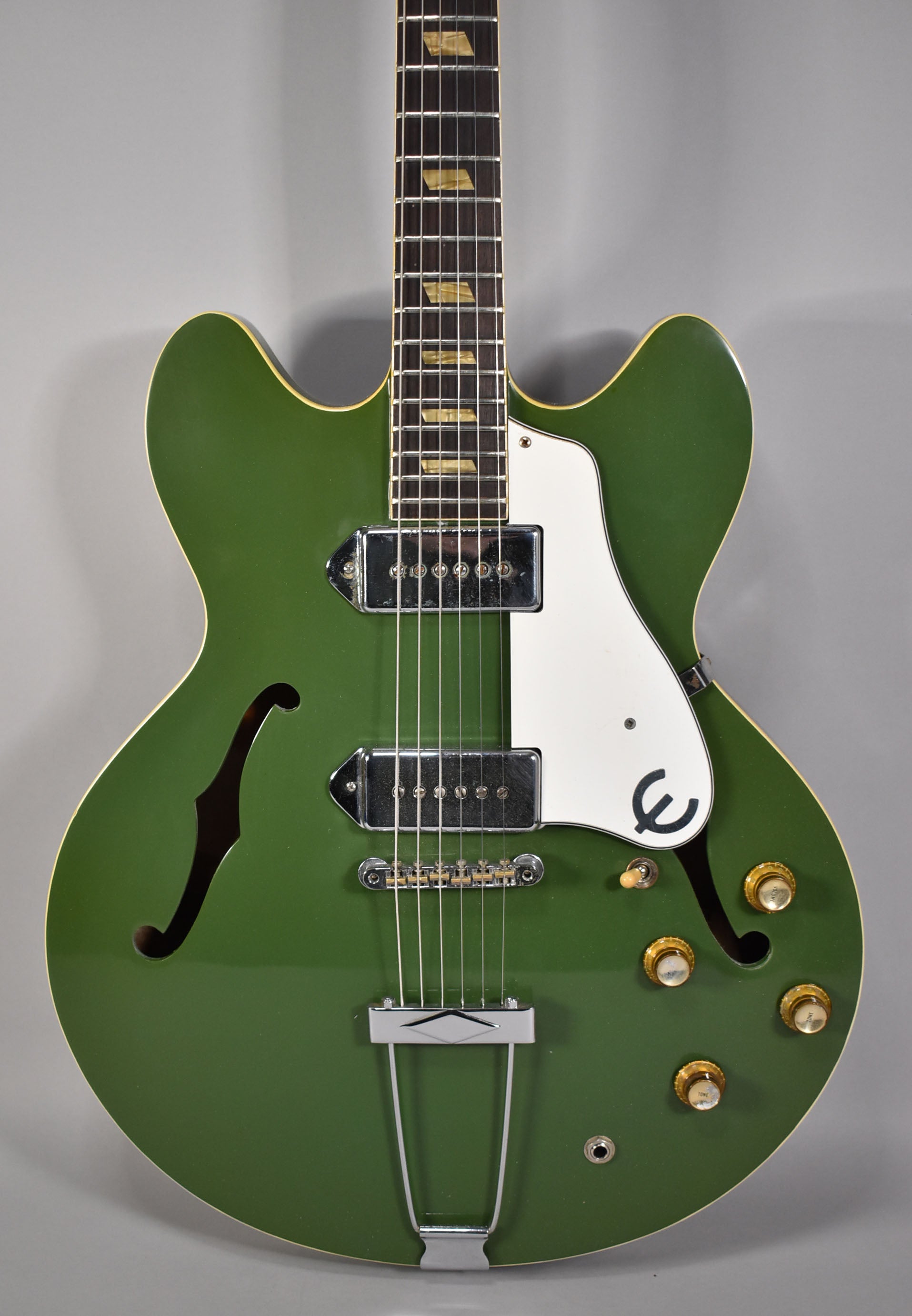 1966 Epiphone Casino Olive Drab Hollowbody Refin w/Bag – Imperial