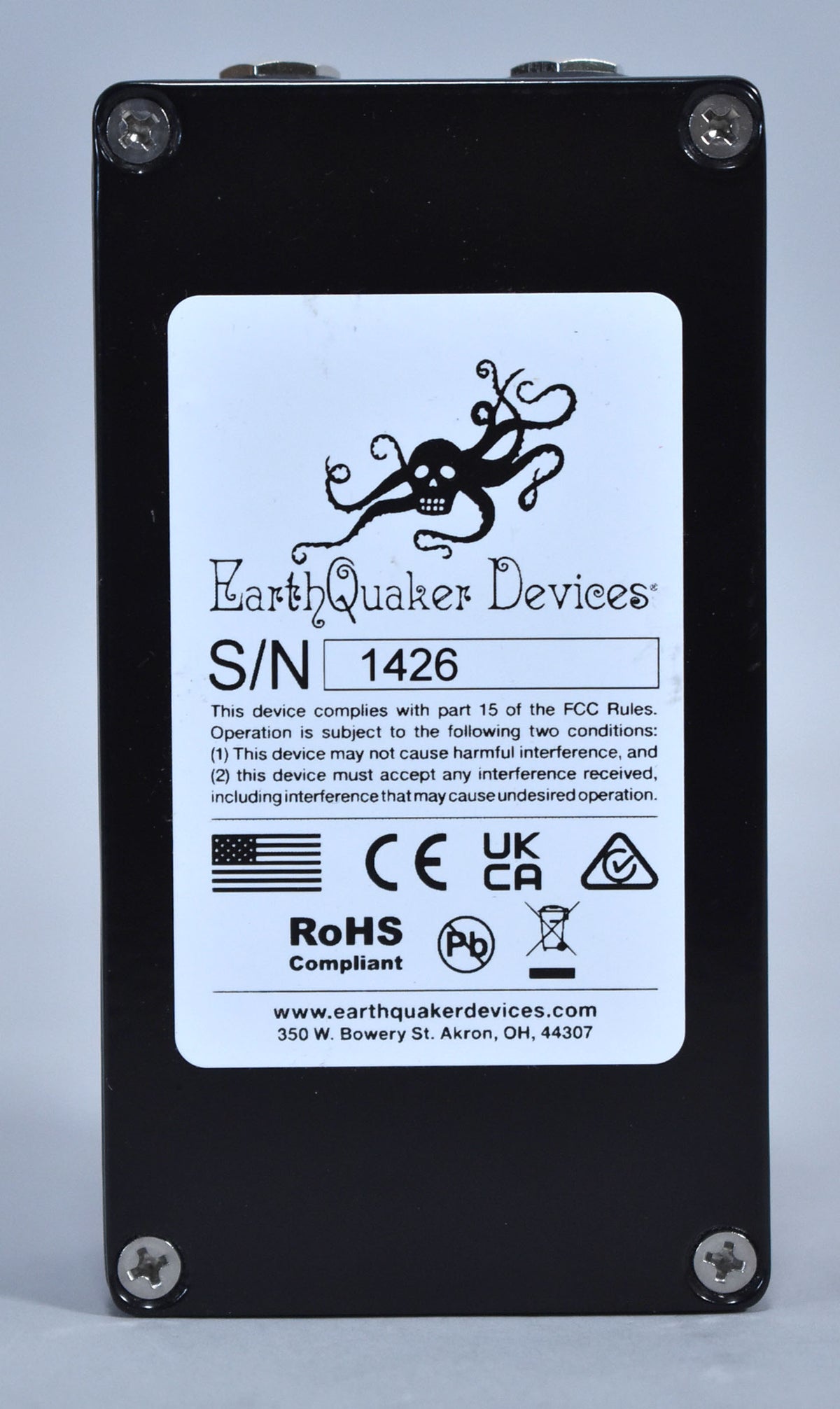 Earthquaker Devices Zoar Dynamic Audio Grinder