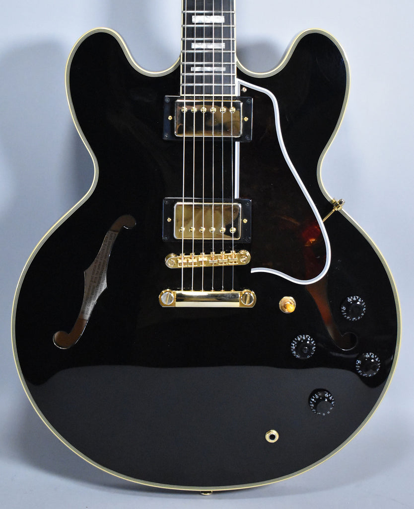 Epiphone ES-335 Semi-Hollowbody Ebony w/OSSC