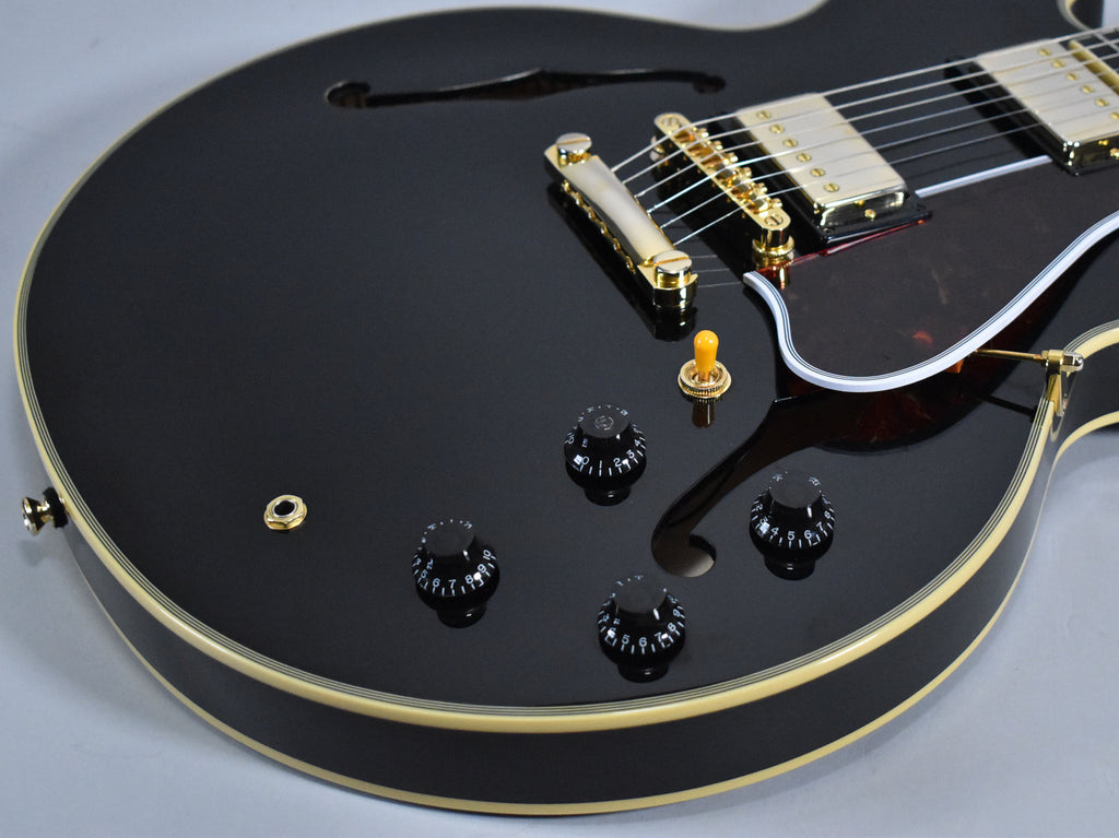 Epiphone ES-335 Semi-Hollowbody Ebony w/OSSC