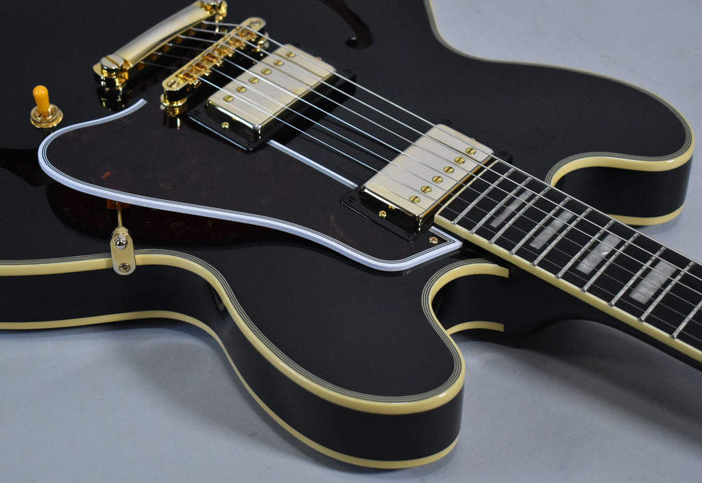 Epiphone ES-335 Semi-Hollowbody Ebony w/OSSC
