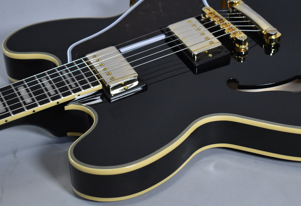 Epiphone ES-335 Semi-Hollowbody Ebony w/OSSC
