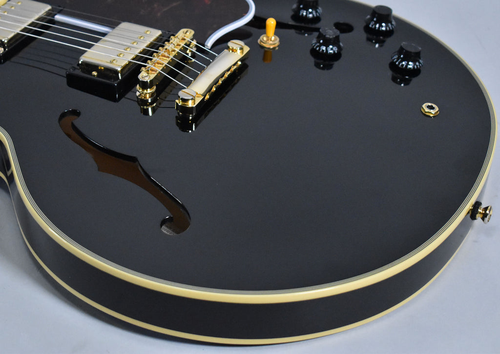 Epiphone ES-335 Semi-Hollowbody Ebony w/OSSC