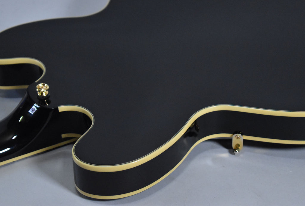 Epiphone ES-335 Semi-Hollowbody Ebony w/OSSC