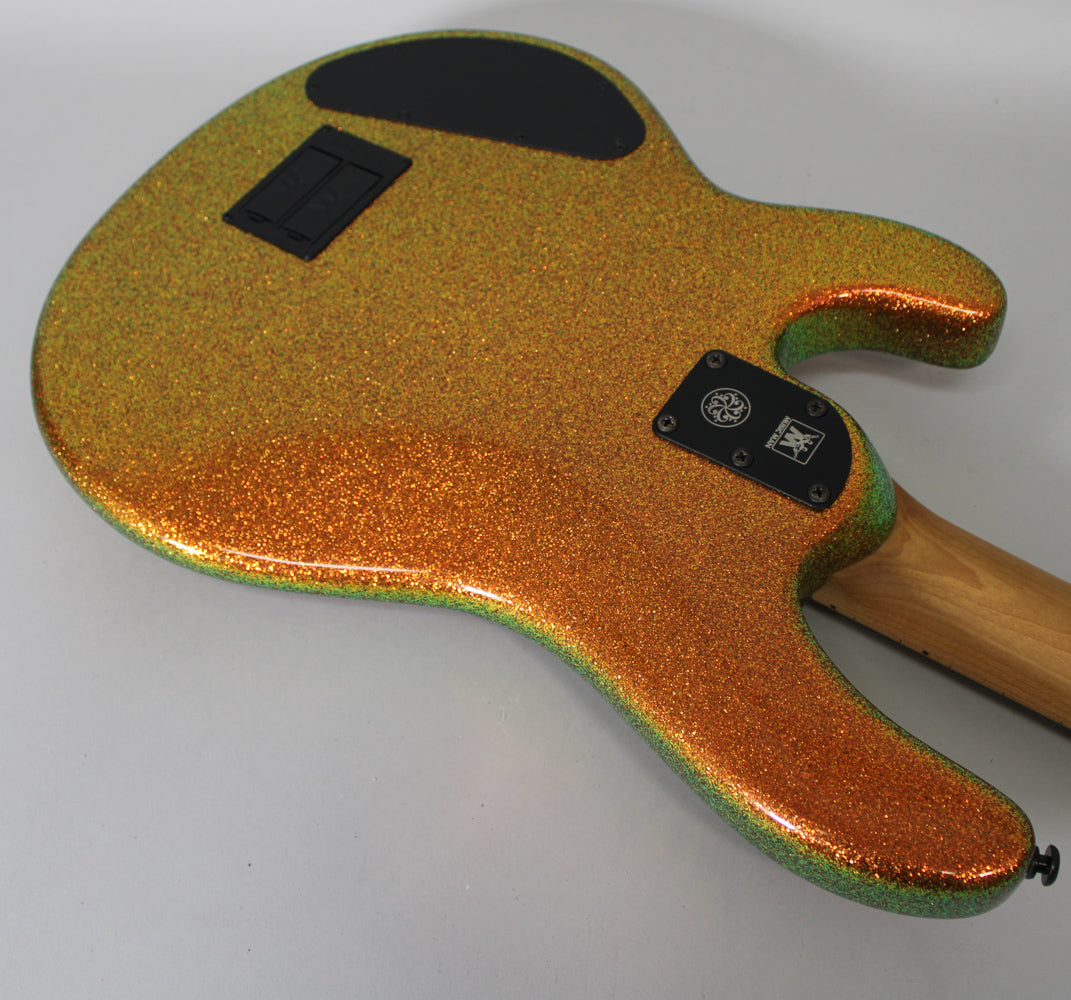 Ernie Ball Music Man DarkRay Gold Bar w/ Padded Case