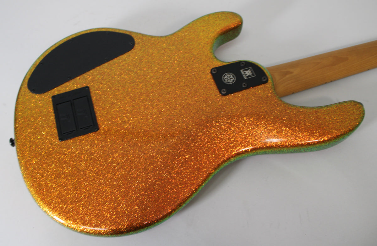 Ernie Ball Music Man DarkRay Gold Bar w/ Padded Case