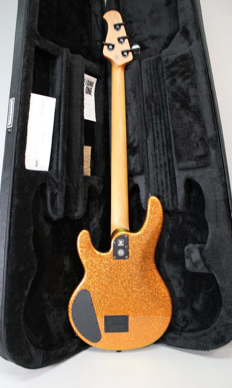 Ernie Ball Music Man DarkRay Gold Bar w/ Padded Case