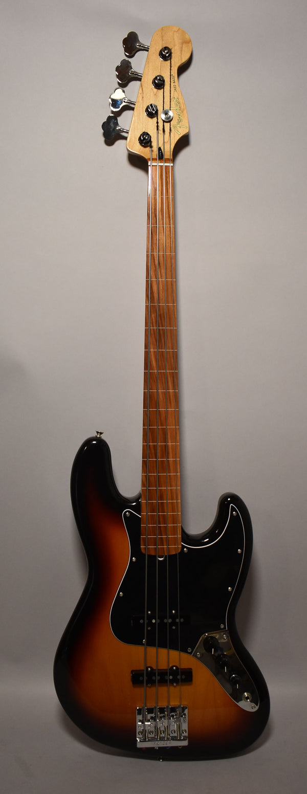 Fender-Jazz-Bass-Fretless-Conversion-Sunburst-MIM-Sell-Your-Guitar-Imperial-Vintage-Guitars