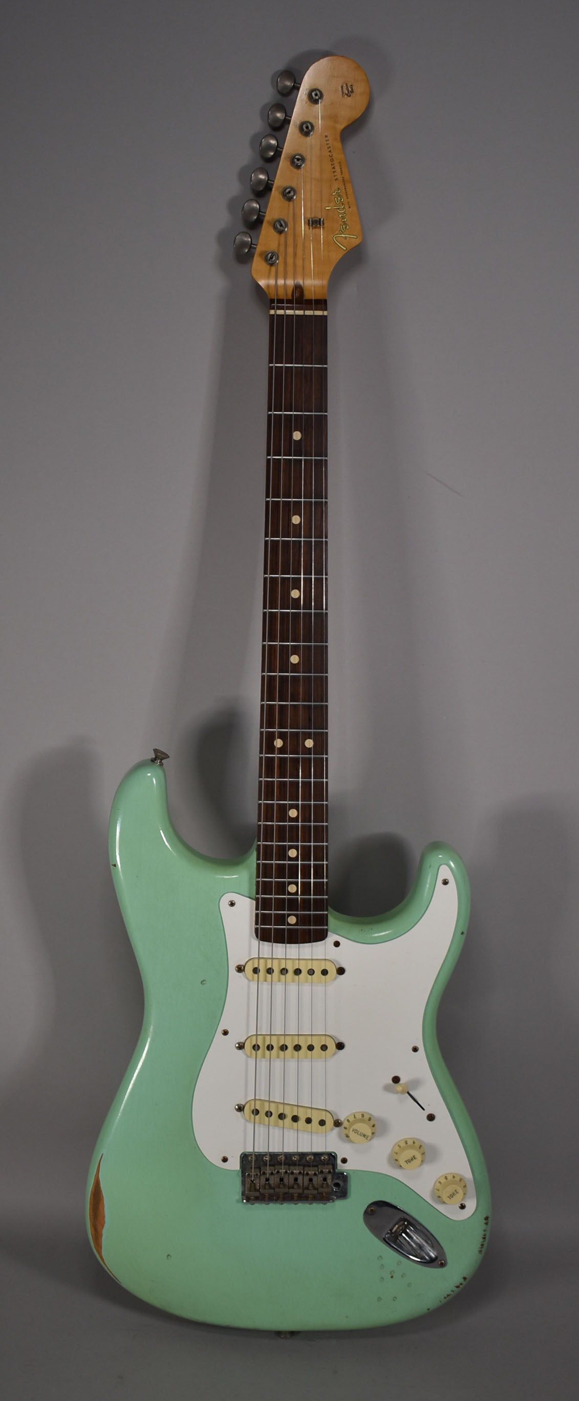 Partscaster Road Worn 60's Strat Surf Green – Imperial Vintage Guitars