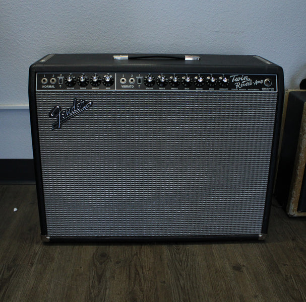 2014 Fender '65 Reissue Twin Reverb 85w 2x12 Combo Amp – Imperial