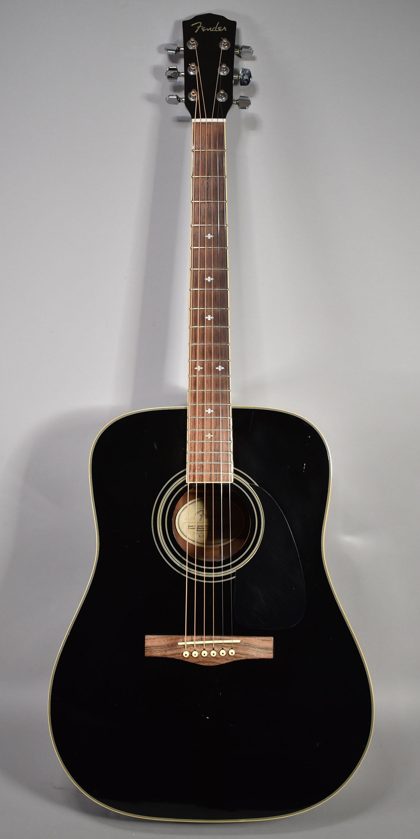 1997 Fender DG-16 Acoustic Black – Imperial Vintage Guitars