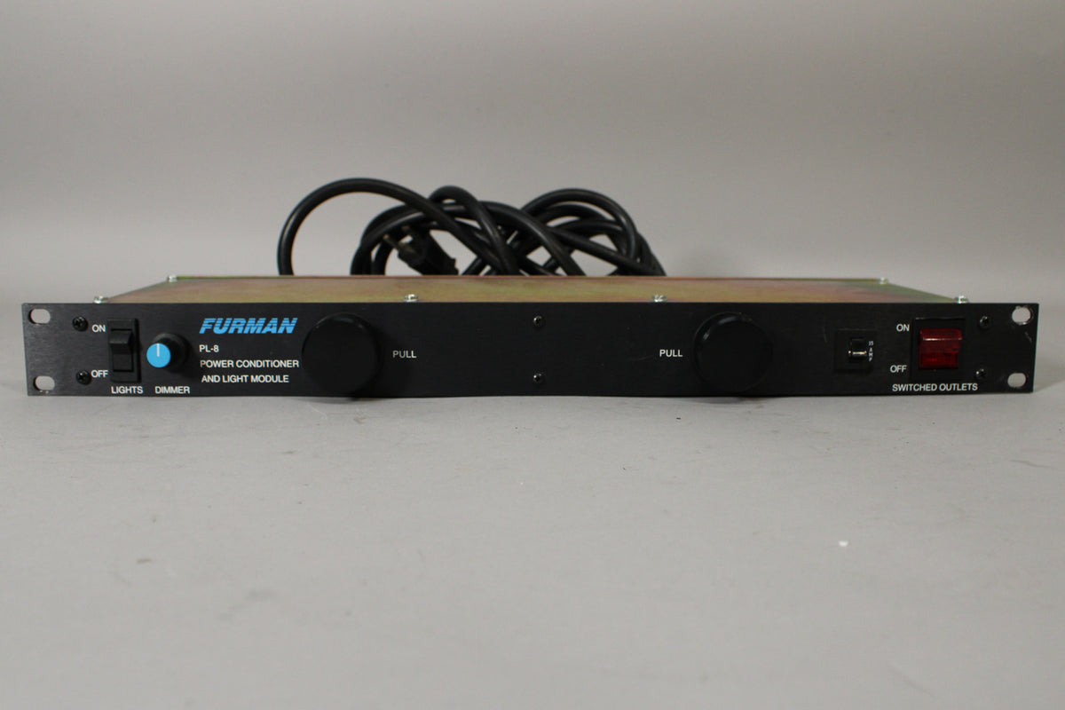 Furman PL-8 Power Conditioner w/ Lights – Imperial Vintage Guitars