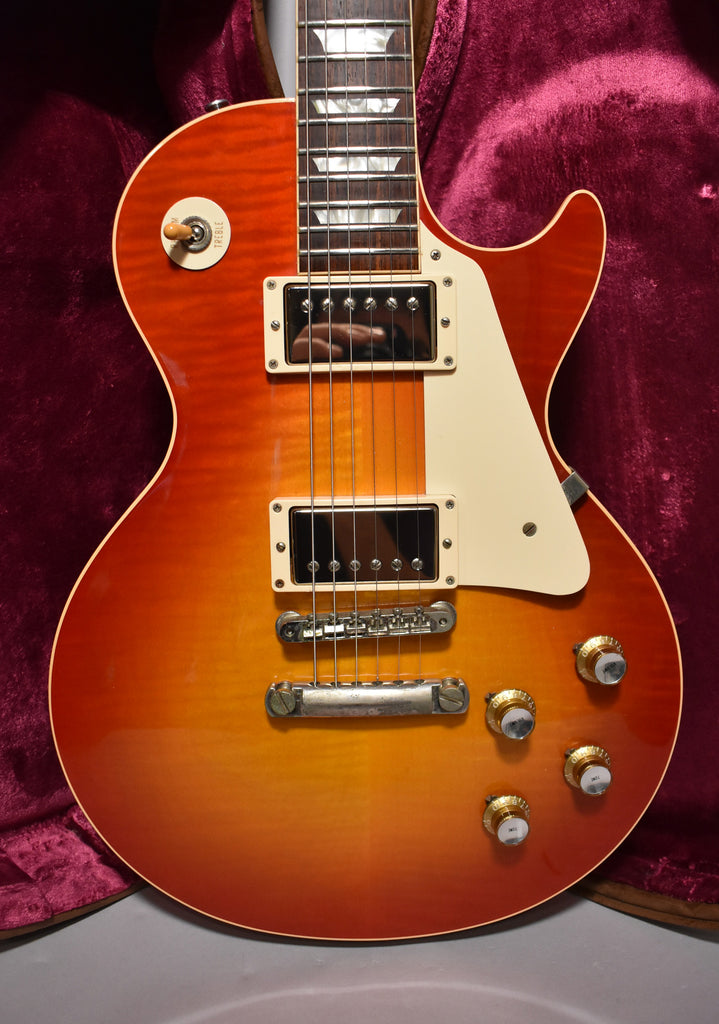 1993 Gibson USA 1960 Les Paul Classic Plus Flame Top Cherry Sunburst w/OHSC