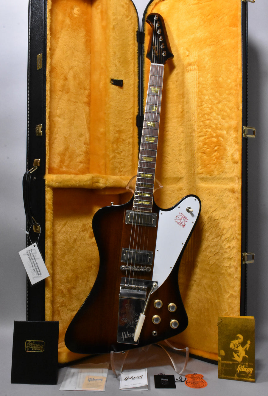 Gibson Custom '63 Firebird V Reissue Sunburst Finish w/OHSC