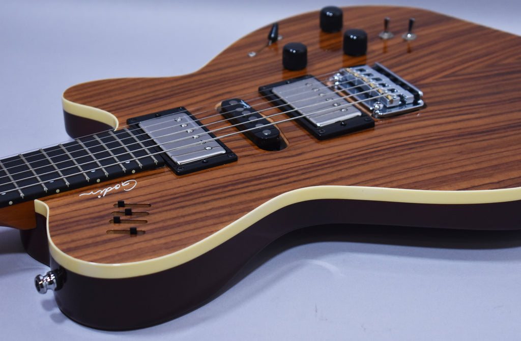 2017 Godin xtSA Koa Extreme HG Natural Finish w/Gig Bag