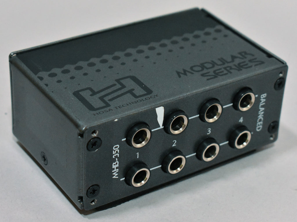 Hosa MHB-350 8-point 1/4-inch TRS Balanced Patchbay Module