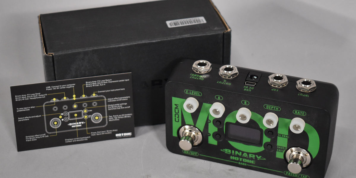 Hotone Binary Mod Multi-Effect w/Box – Imperial Vintage Guitars