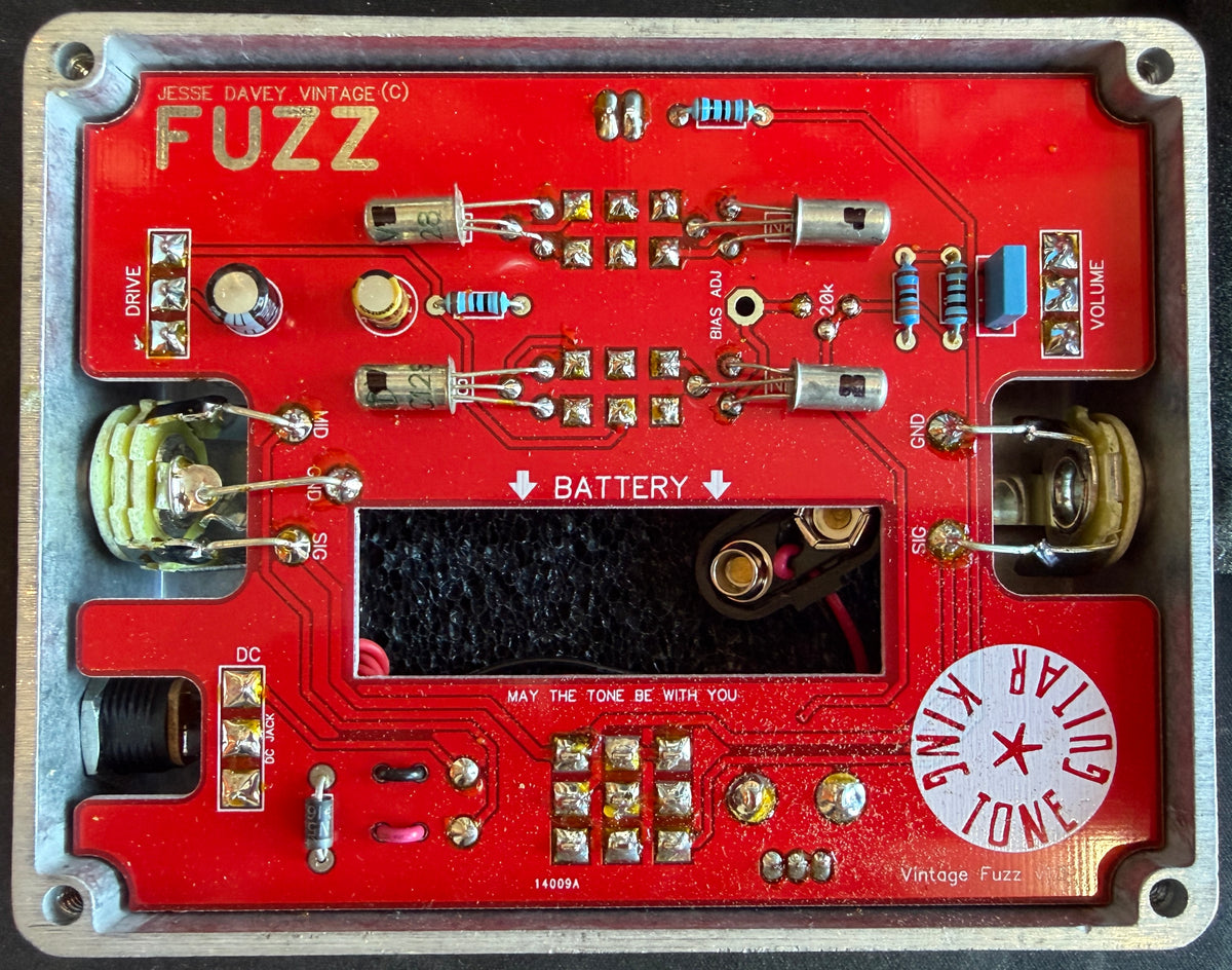 King Tone Vintage Fuzz Quad Germanium Fuzz Pedal