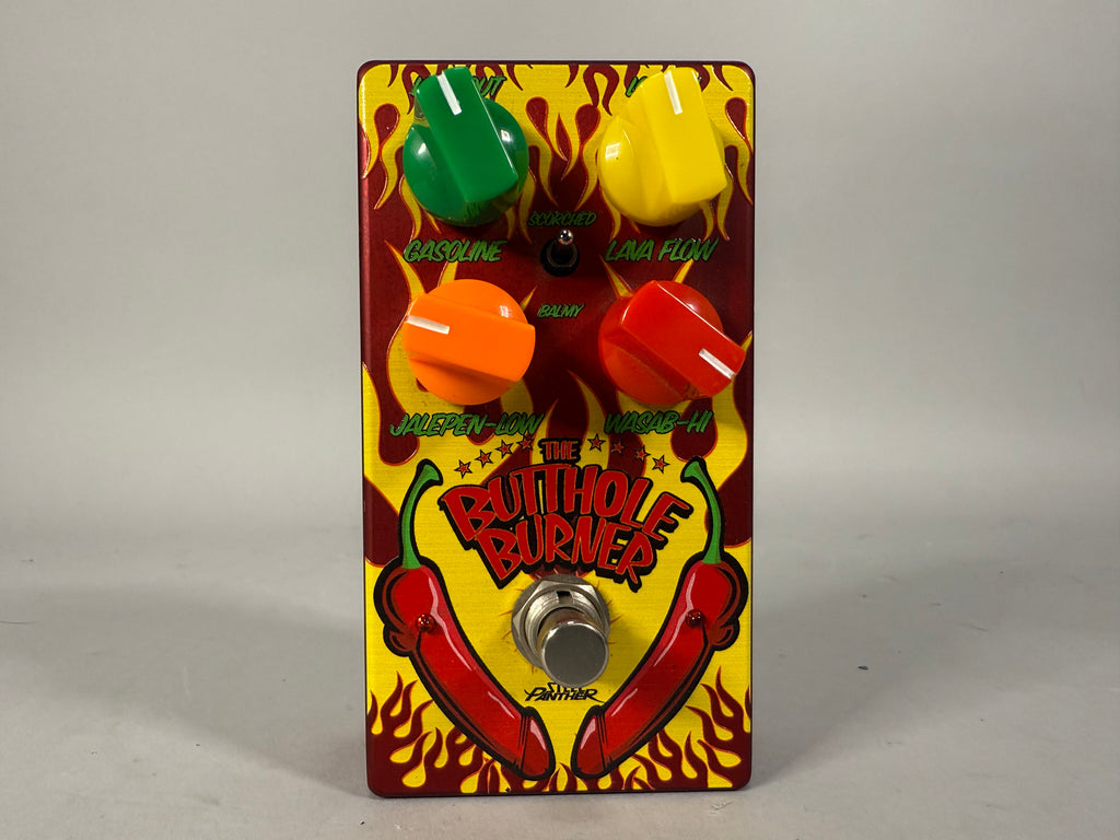 Steel Panther Butthole Burner Distortion Effect Pedal Red – Imperial Vintage Guitars