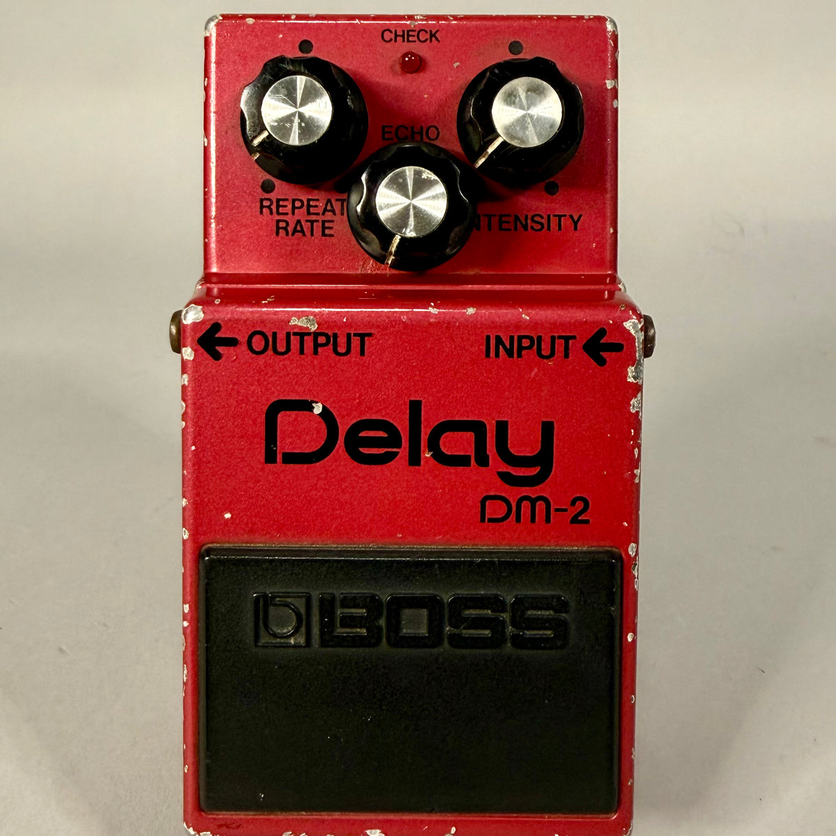 boss pedal red 1981 Boss DM-2 Delay Pedal Pink MIJ Black Label – Imperial Vintage Guitars