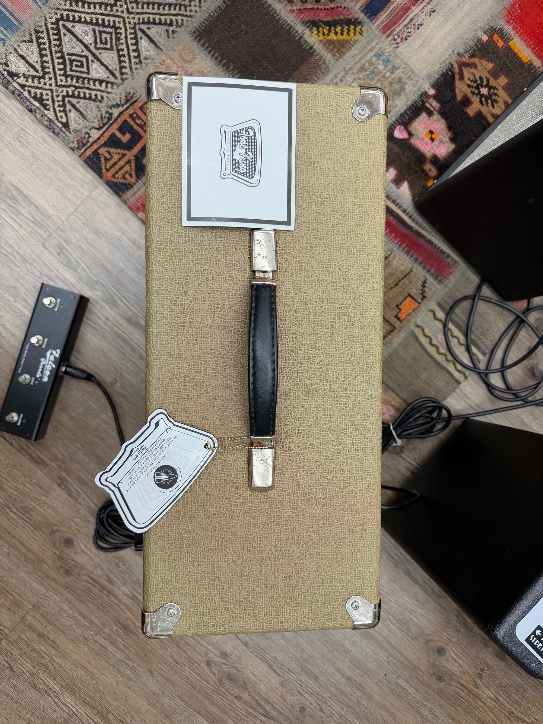 Tone King Falcon Grande Brown/Beige 20-Watt 1x12" Combo w/ Footswitch
