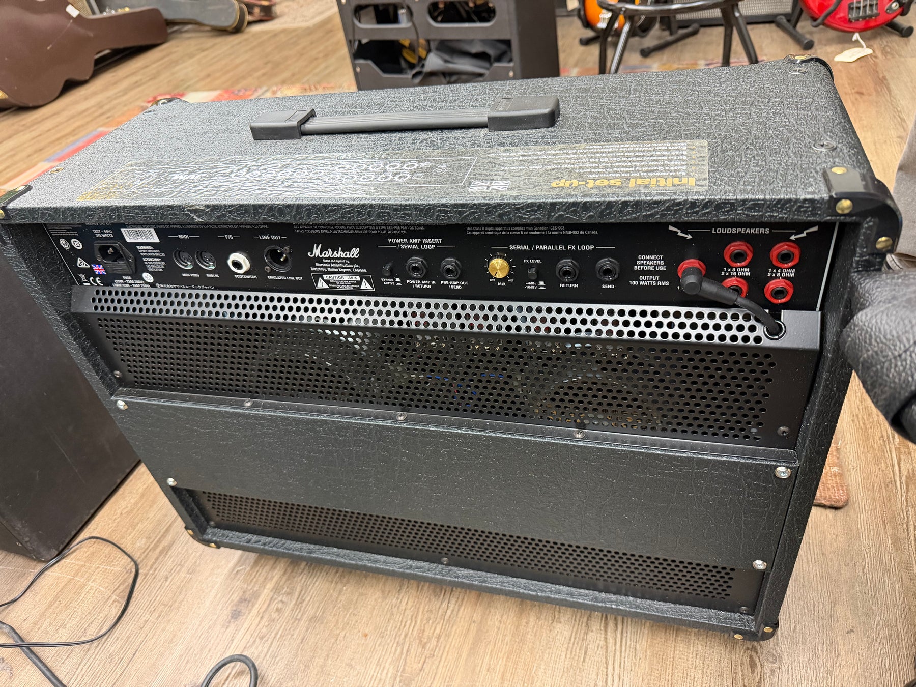 Marshall JVM 210C 100w 2x12" Guitar Combo w/ Cover