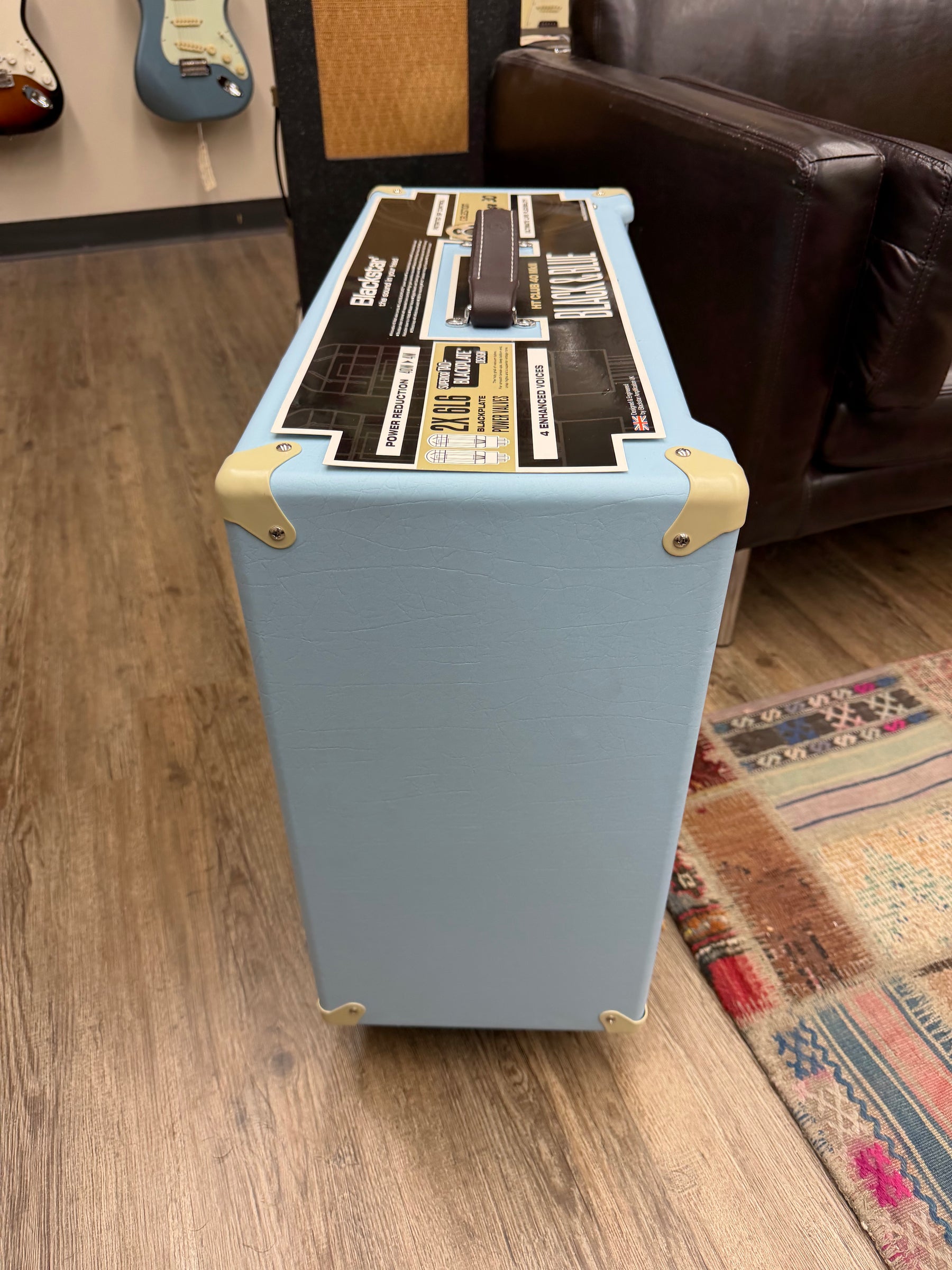 Blackstar HT Club 40 MkII Special Edition Black And Blue w/ Cover