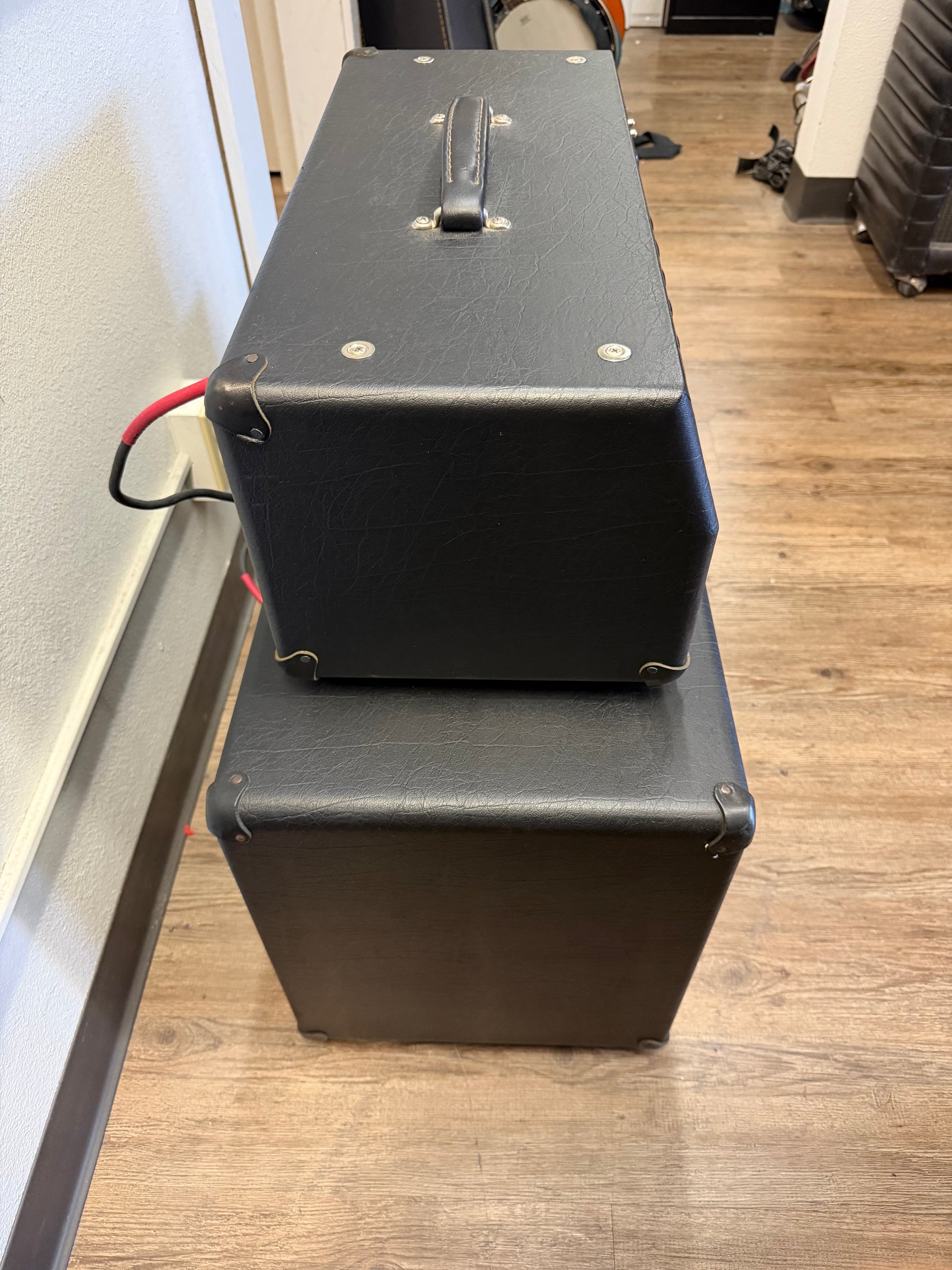Mesa Boogie Dual Rectifier Blue Angel 2-Channel 38w Tube Guitar Head + 2x12" Cabinet w/ Covers