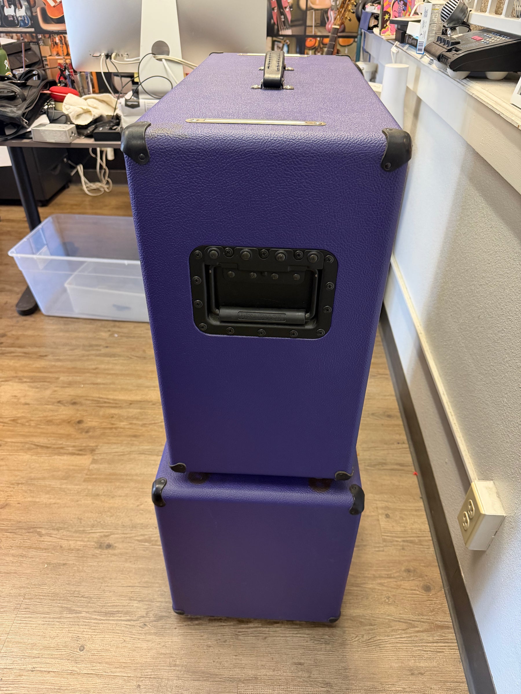 Mesa Boogie Dual Rectifier Road King II Combo Purple 4-Channel 120-Watt 2x12" Guitar Combo + Matching 2x12" Cabinet