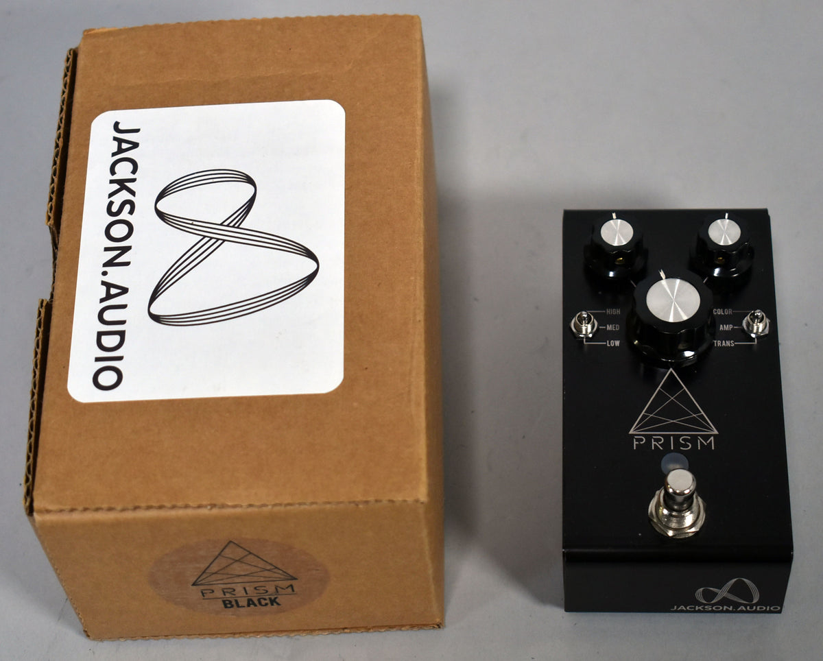 Jackson Audio Prism Boost Effects Pedal Black