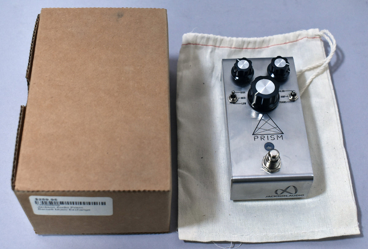 2010s Jackson Audio Prism Boost Pedal - Silver