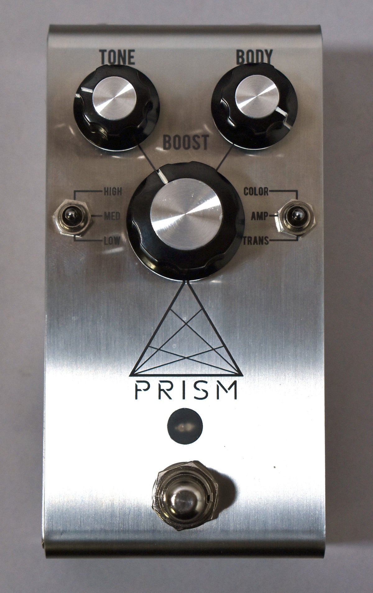 2010s Jackson Audio Prism Boost Pedal - Silver