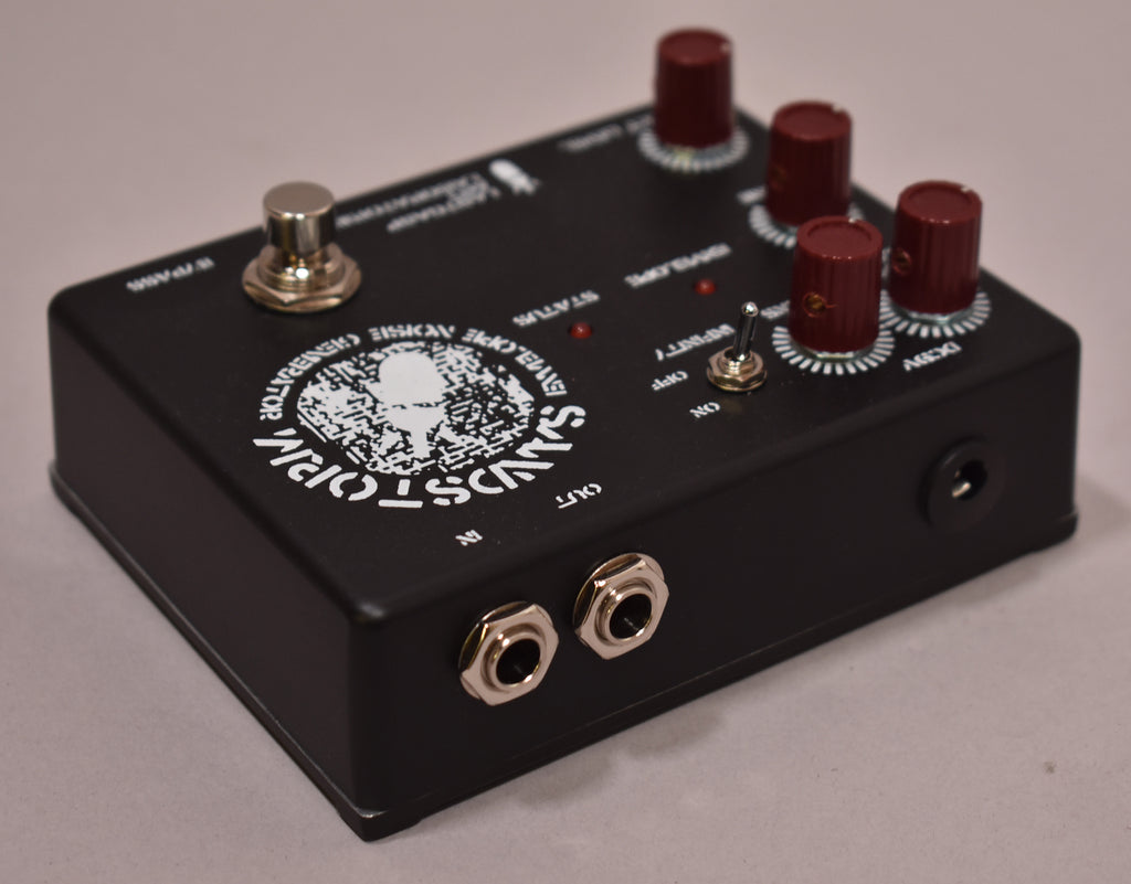 Lastgasp Art Laboratories Sandstorm Envelope Noise Generator Effect Pedal Black w/BOX