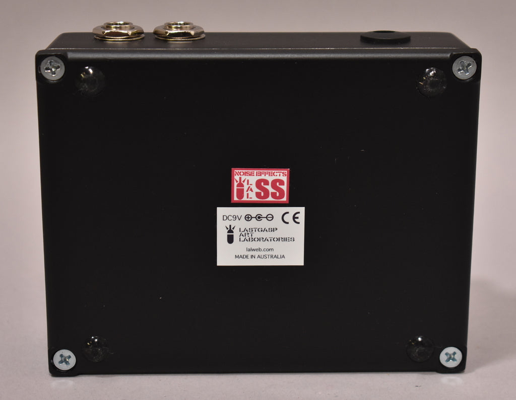Lastgasp Art Laboratories Sandstorm Envelope Noise Generator Effect Pedal Black w/BOX