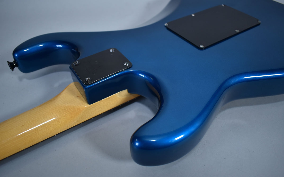 Late '80s Kramer Focus 3000D Modified | Metallic Blue w/SSC