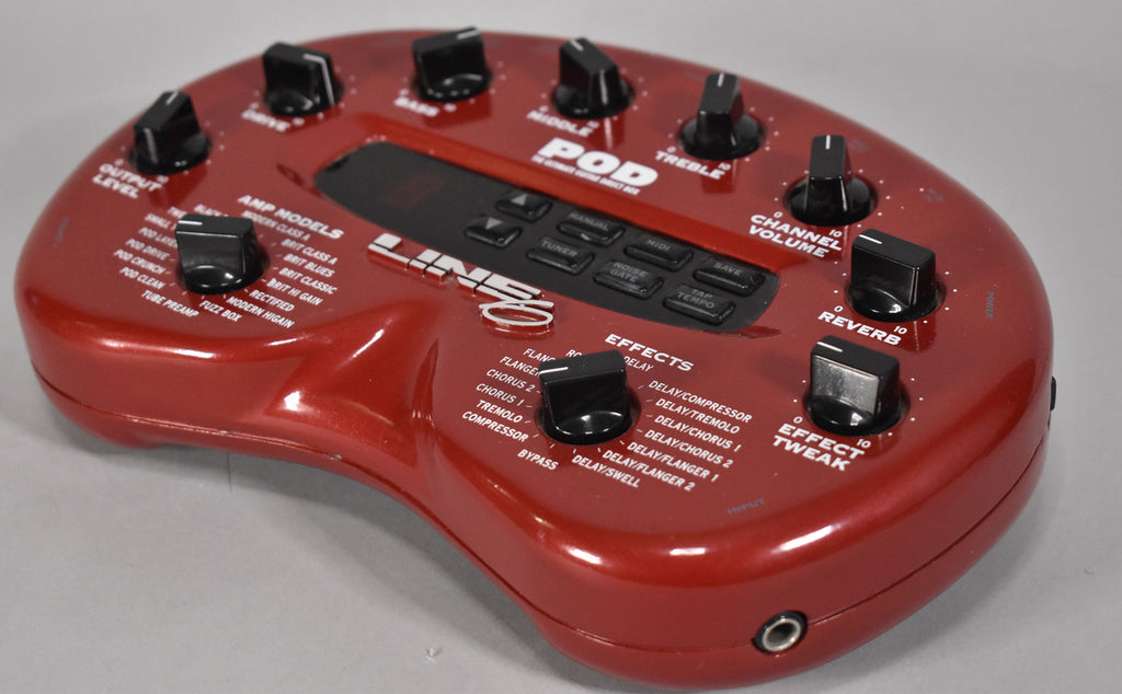 Line6 POD 2.0 Multi FX And Amp Modeler Red