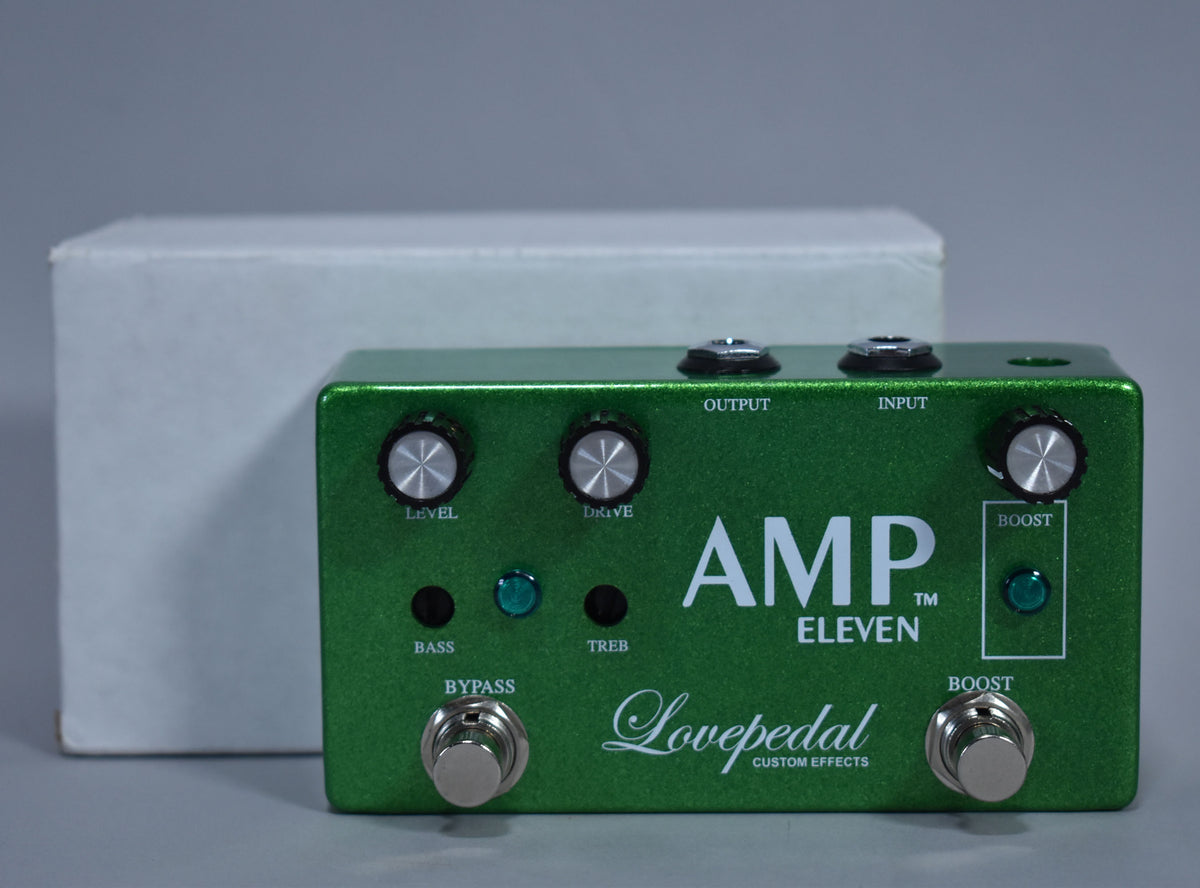 Lovepedal Amp 11 Overdrive Pedal - Candy Green