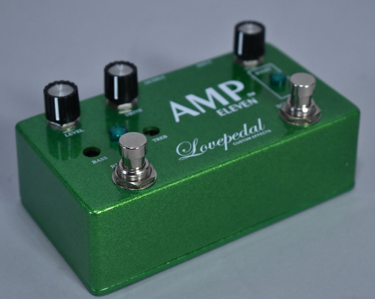 Lovepedal Amp 11 Overdrive Pedal - Candy Green