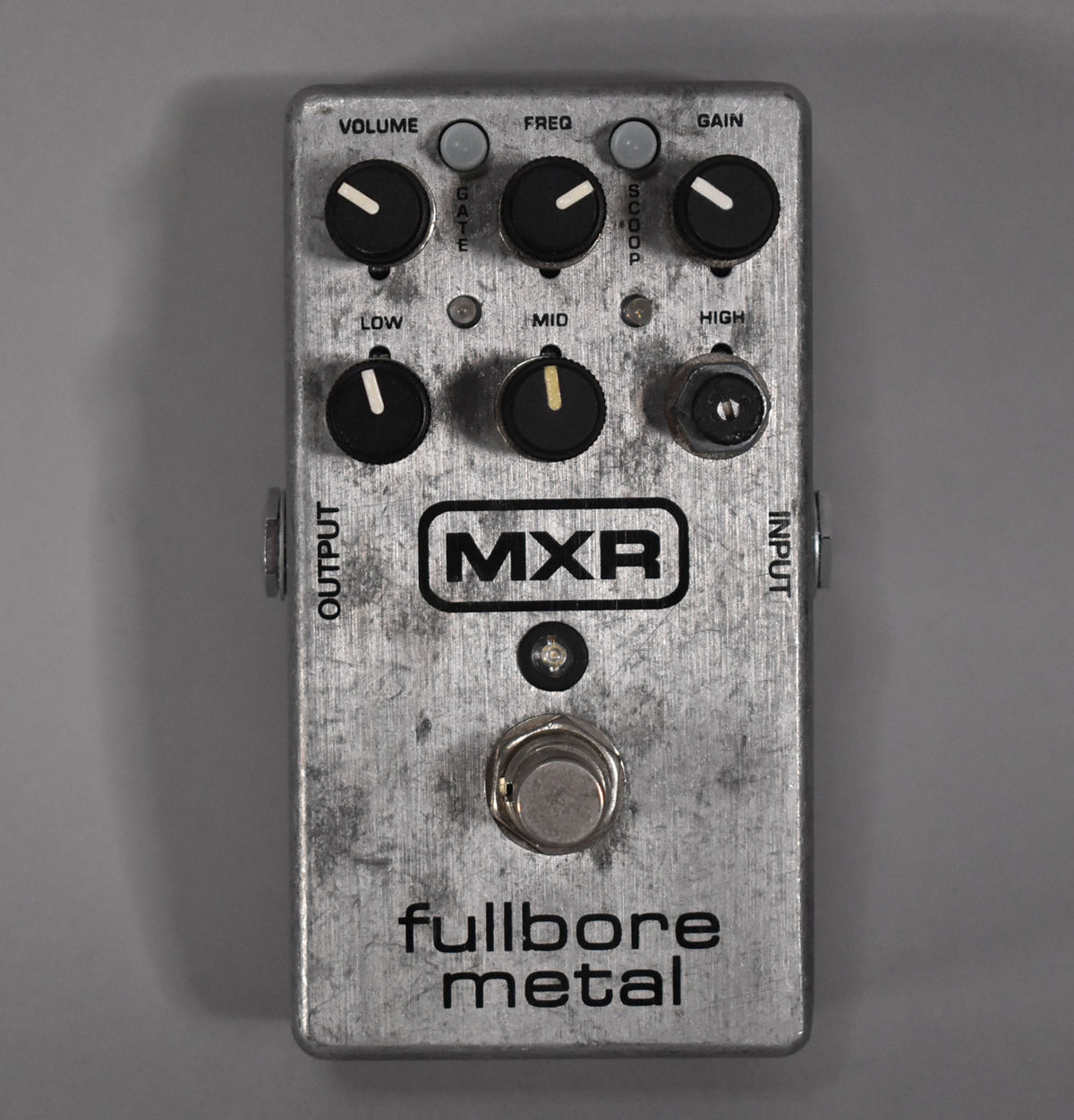 mxr distortion pedal MXR M116 Fullbore Metal Distortion Pedal Silver – Imperial Vintage Guitars