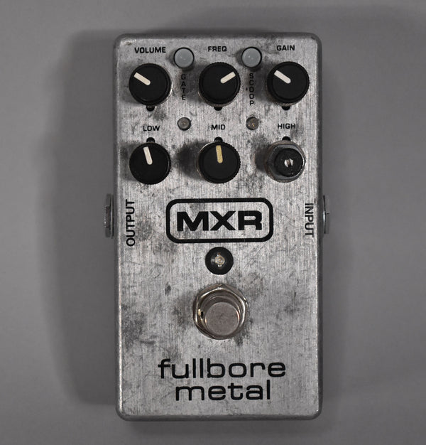 MXR-Fullbore-Metal-Distortion-Effect-Pedal-Silver-Sell-Your-Guitar-Imperial-Vintage-Guitars