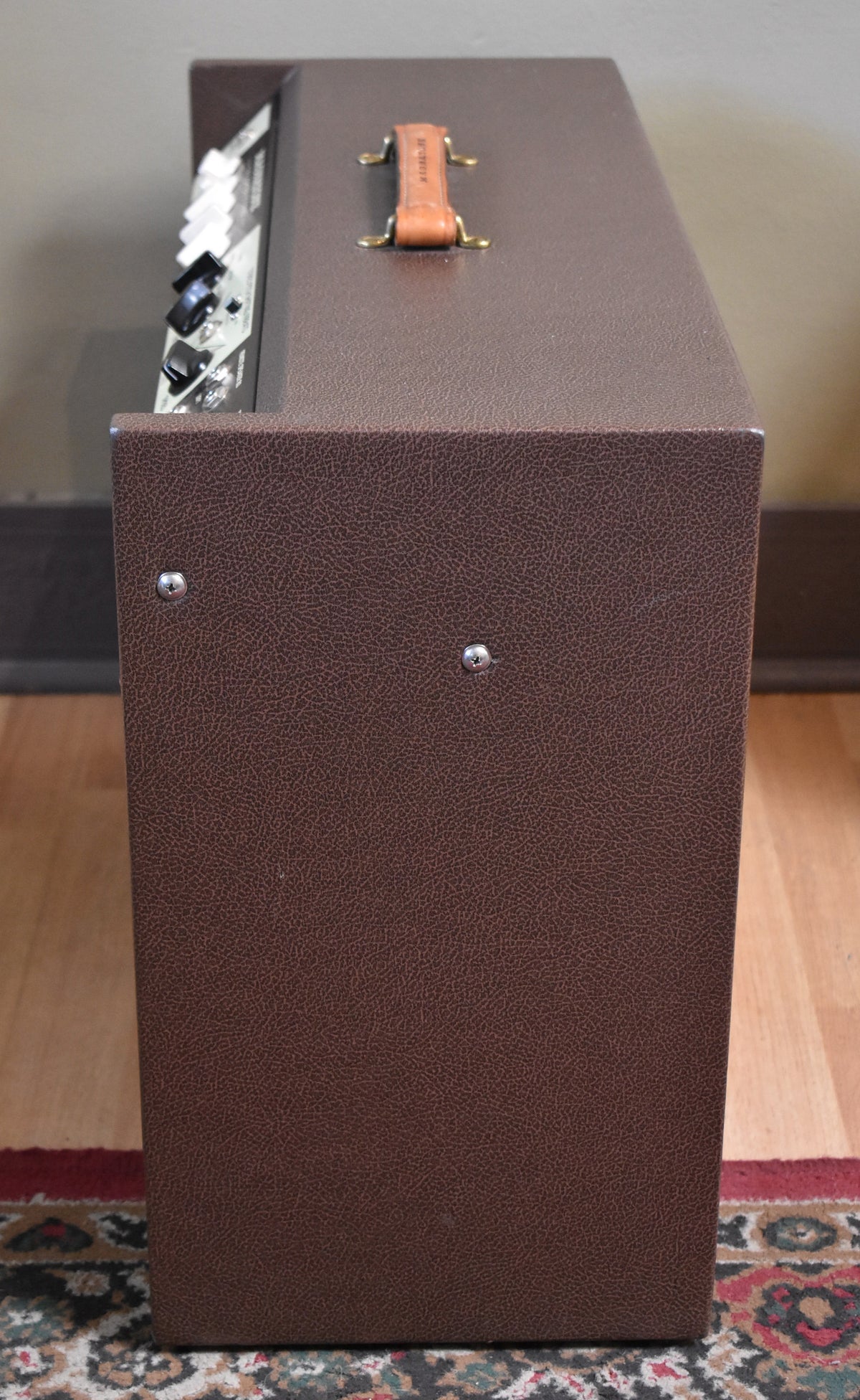 Magnatone Twilighter Stereo 2x12" Combo Tube Amplifier Brown w/Cover