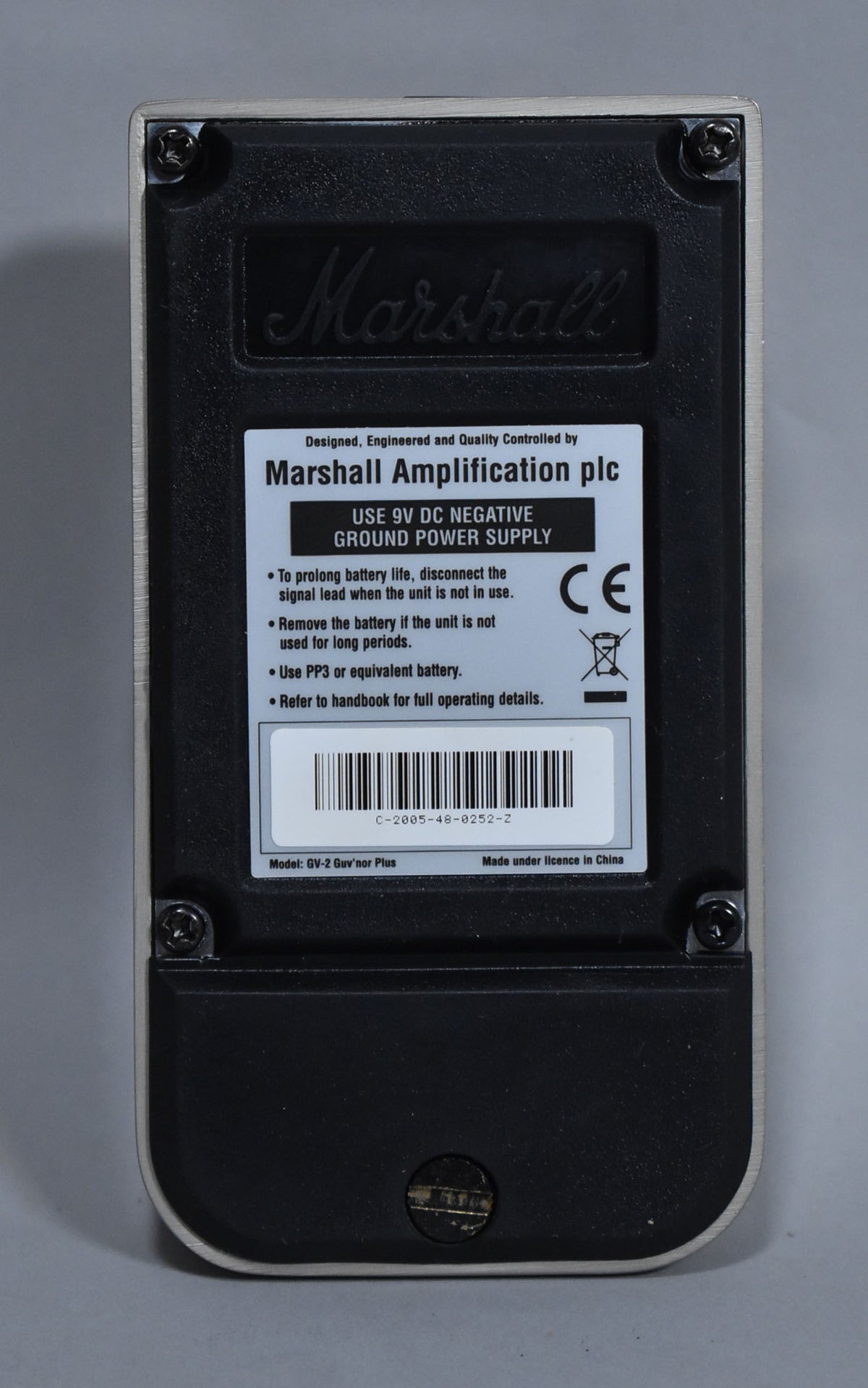 Marshall GV-2 Guv'ner Plus