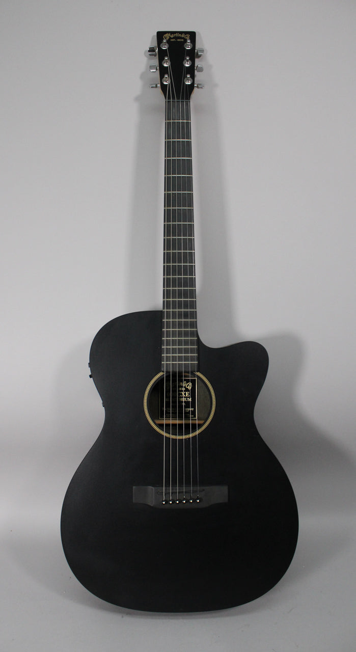 Martin 000-CXE Auditorium Matte Black Cutaway Acoustic-Electric