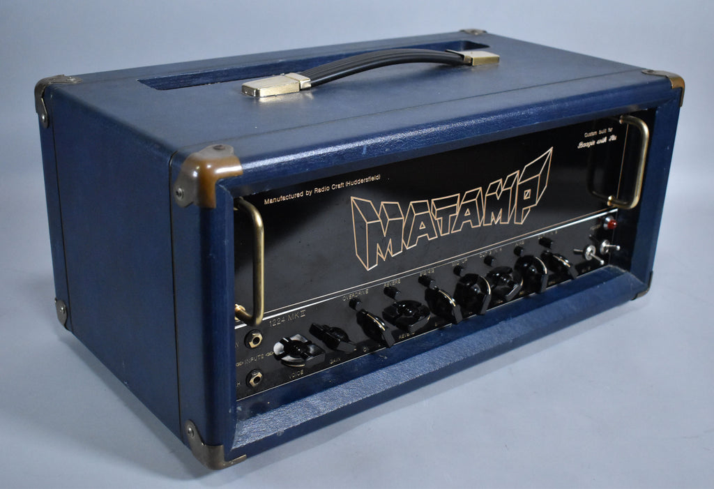 Matamp 1224 MKII Tube Amplifier Head Custom Order Blue